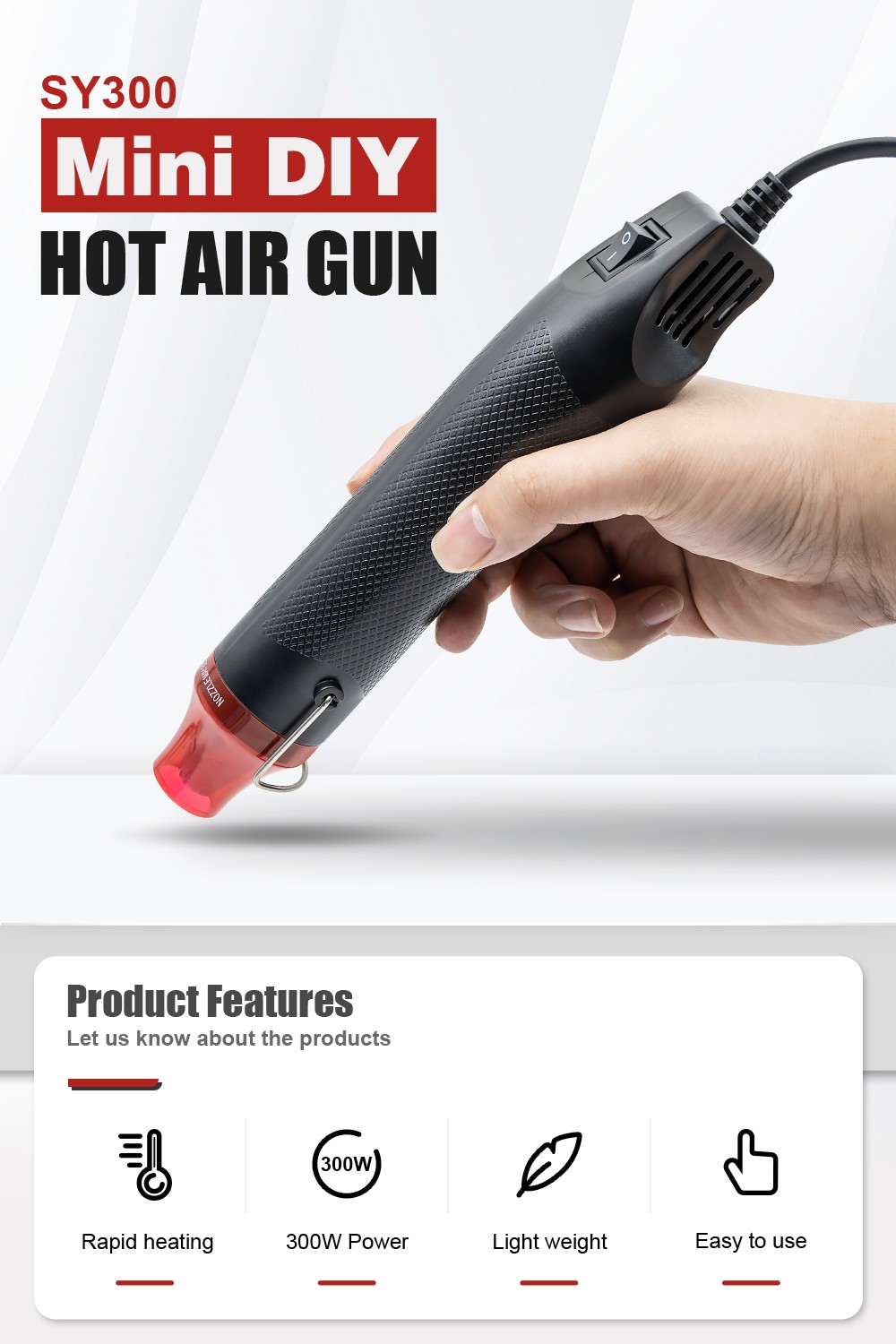 sy300 heat gun