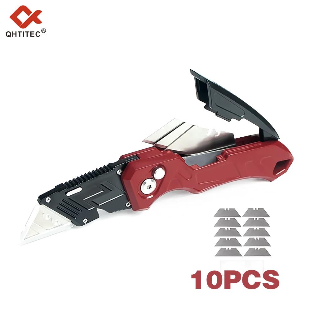 utk01-r trapezoid blade folding knife
