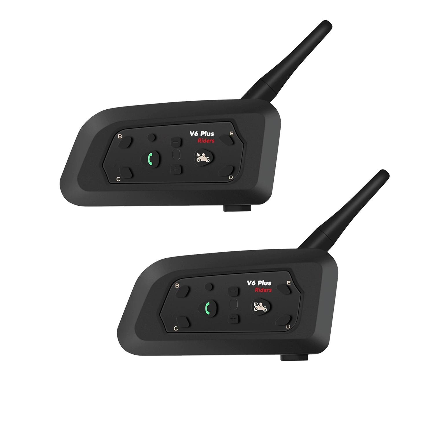 v6plus helmet intercom headphones
