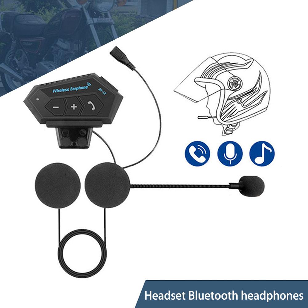 bt12 helmet bluetooth headset