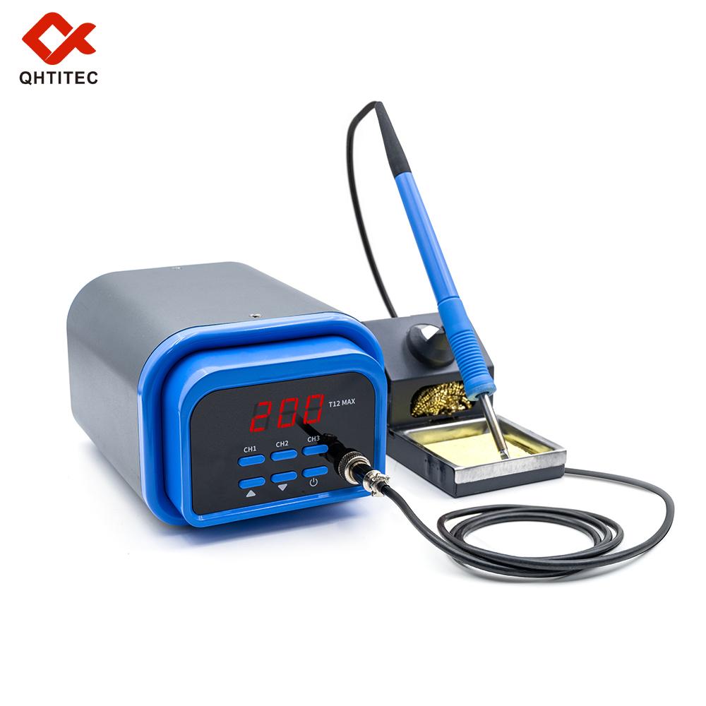 T12Max Soldering Station Rework Station LCD Display Solder Iron Constant Temperature Rework station