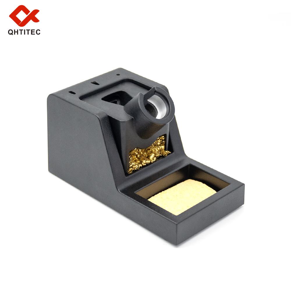 Stable Soldering Iron Holder with Weighted Base – Anti-Tip for T12, 936, Hakko Stations