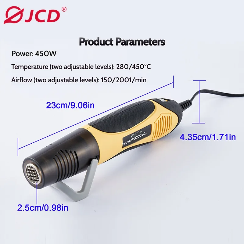 HYA100 Hot Air Gun 3