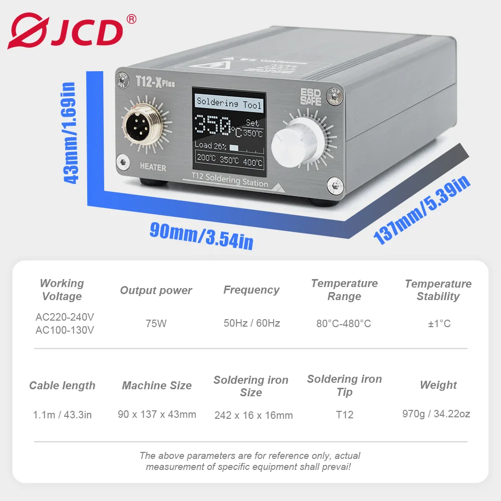 T12X/T12Xplus Soldering Station 9