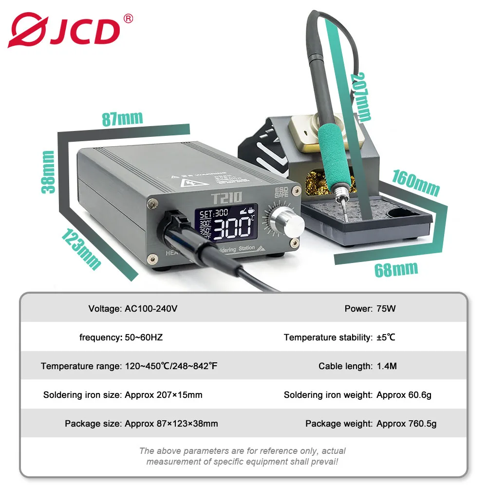 T210 Soldering Station 6