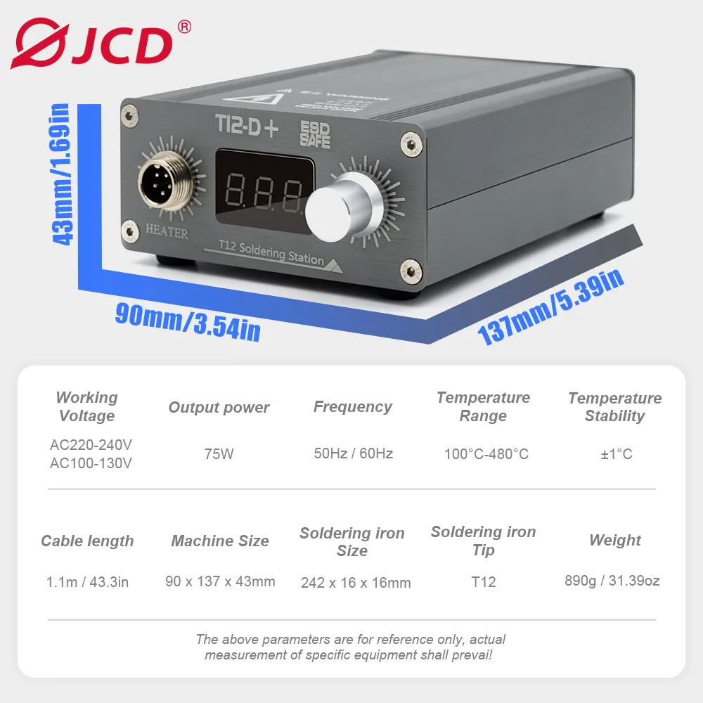 T12D+ Soldering Station 7